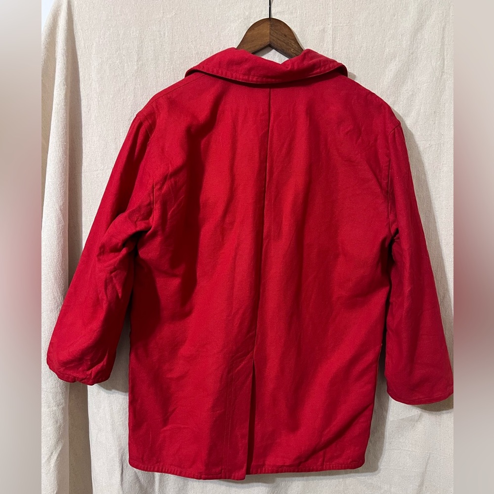 Vintage 80s Escada Red Jacket - Picture 2 of 7